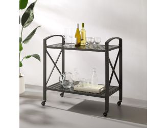 Kaplan Outdoor Metal Bar Cart