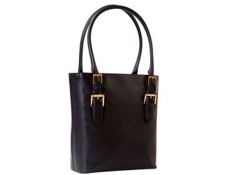 Emily Genuine Leather Tote w/ Removable Internal Padded Pouch for DSLR cameras, Lenses