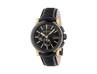 G-Chrono Chronograph Black Dial Men's Watch