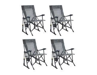 Roadtrip Rocker w/Carry Bag - Mercury Gray (Set of 4)