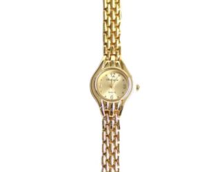 Ladies' Gold Tone Quartz Dress Watch