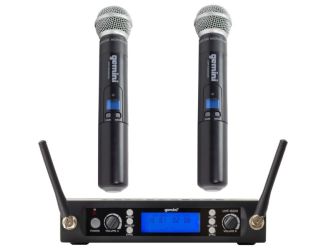 UHF Wireless Dual Microphone System