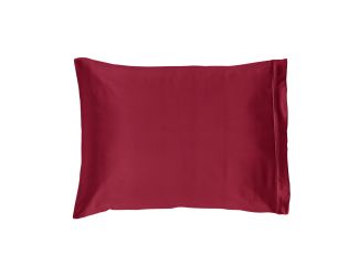 100% Silk Pillow Case (Individual) King Size - Red Color