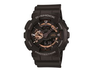 Men's G-Shock Watch - Matte Black/Rose Gold