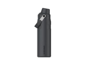 The IceFlow Bottle with Fast Flow Lid 24oz - Black