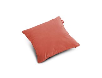 Square Velvet Pillow - Rhubarb (Recycled Velvet)