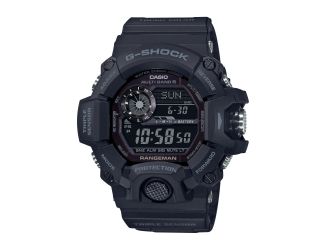 Mens Master of G Rangeman Solar Digital Black Resin Watch