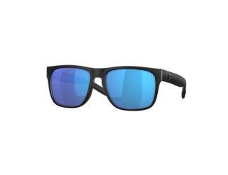 Spearo Polarized Sunglasses - Blackout/Blue Mirror