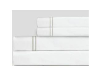 Grande Hotel Queen Sheet Set-Ivory