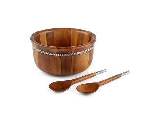 Braid Round Salad Bowl