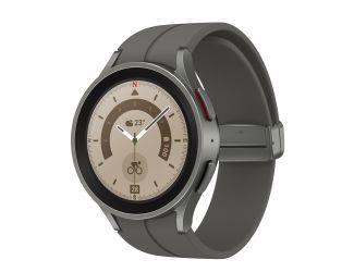 Galaxy Watch5 Pro 45mm Bluetooth Smartwatch Gray Titanium