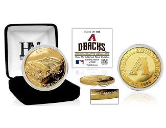 Arizona Diamondbacks "Stadium" Gold Mint Coin