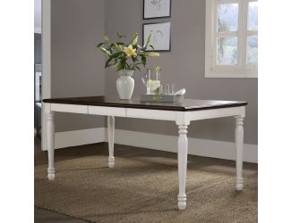 Shelby Dining Table In White Finish