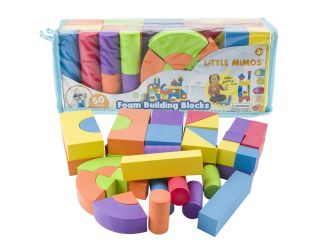 50pc Foam Puzzle Block Set