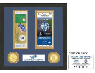 Kansas City Royals World Series Ticket Collection
