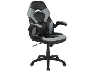 Gray/Black X10 Series Ergonomic Racing Style Gaming Chair
