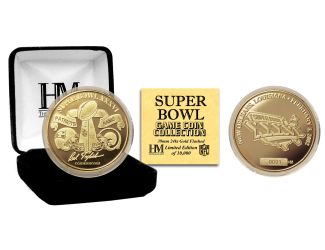 Super Bowl XXXVI Flip coin