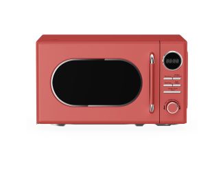 0.7 Cu. Ft. Retro Style Microwave Oven - Red