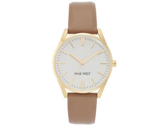 Women's Tan Strap Watch