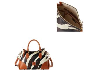 Zebra Leather Satchel 30