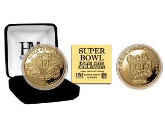 Super Bowl XXIV Flip coin