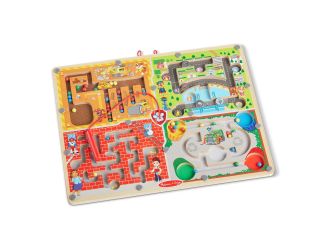 Paw Patrol Wooden 4-in-1 Magnetic Wand Maze Board Ages 3+ Years