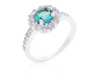 Classic Birthstone Ring in Blue
