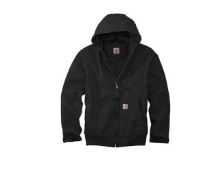 Mens Washed Duck Active Jacket-Brown-2X