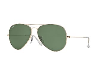 Aviator Sunglasses - Gold/Green