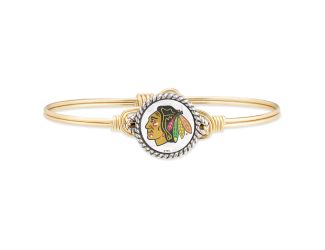 Chicago Blackhawks Bangle Bracelet Size Petite