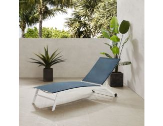 Weaver Outdoor Chaise Lounge