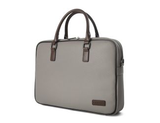 Contrast Briefcase-Grey