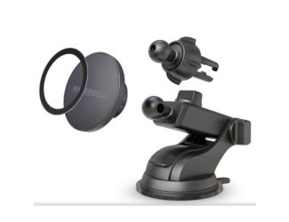 HyperGear Mag Grip 3-in-1 Phone Mount Kit Black