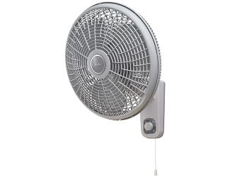 16" Oscillating Wall Mount Fan with Anti-Rust Grills