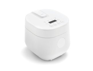 Go Grains Healthy Ceramic Rice Cooker White
