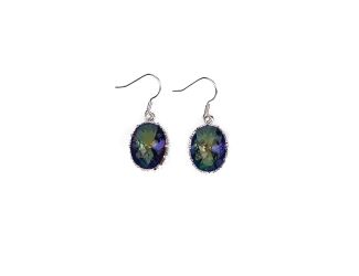 Mystic Topaz Crystal Drop Earrings