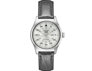 Seiko 5 Sports SS Automatic Silver Dial Mid-Size