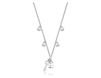 Lock and Key Chakra Necklace