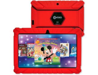 Contixo 7" Kids Tablet, Android 11 Go OS, 2GB+32GB Disney-Red