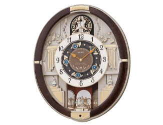 Trumpets Melodies In Motion Clock