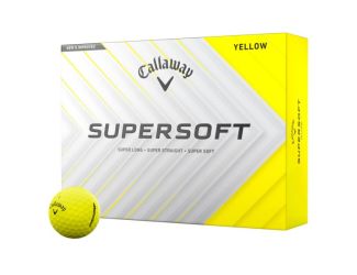 Callaway Supersoft Yellow 2025 Golf Balls - 1 Dozen