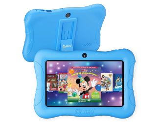 Contixo 7" Kids Tablet, Android 11 Go OS, 2GB+32GB Disney-Blue