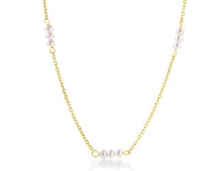 Pearl Station Necklace
