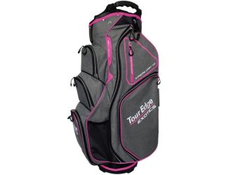 Exotics Xtreme 7.0 Women's Cart Bag: Heath, Pink, & White