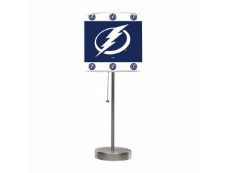 Tampa Bay Lightning Chrome Lamp