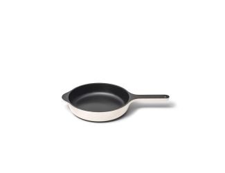 8" Enameled Cast Iron Mini Skillet Cream