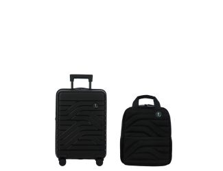BY Ulisse 21 Inch Expandable Spinner and Backpack Set