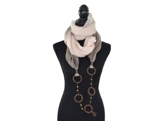 Unity Jeweled Infinity Scarf