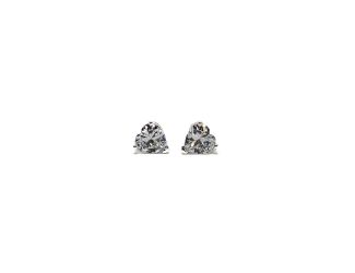 Heart Shaped CZ Earrings