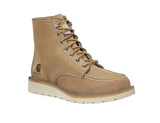 Carhartt Women's 6" Moc-Toe Wedge Boot-Coyote-10